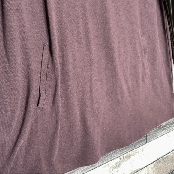 Soft Surroundings Women’s Sweater Size Large Brown Velvet Long Sleeves Stretch - Picture 3 of 9